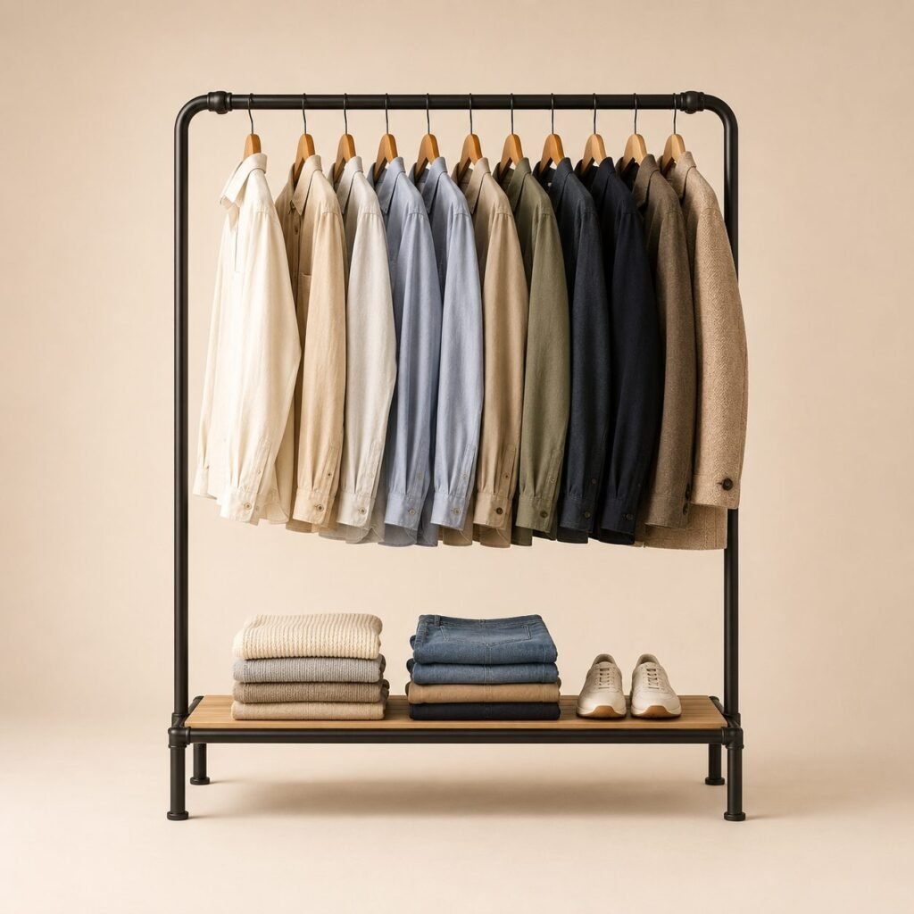 Heavy-Duty Garment Rack