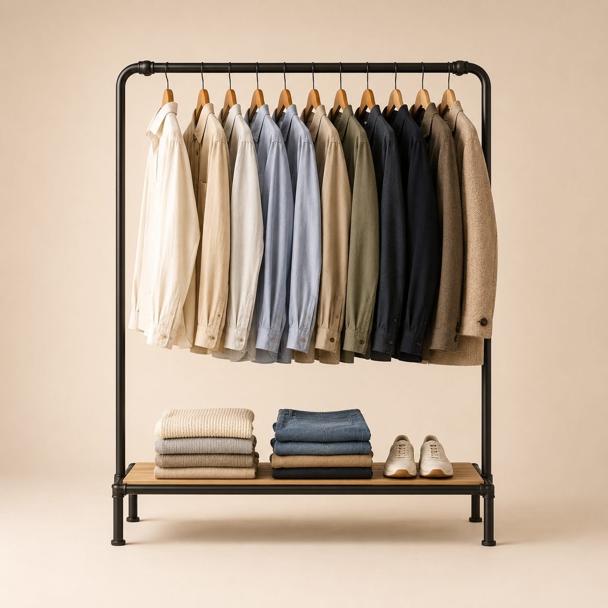 Heavy-Duty Garment Rack