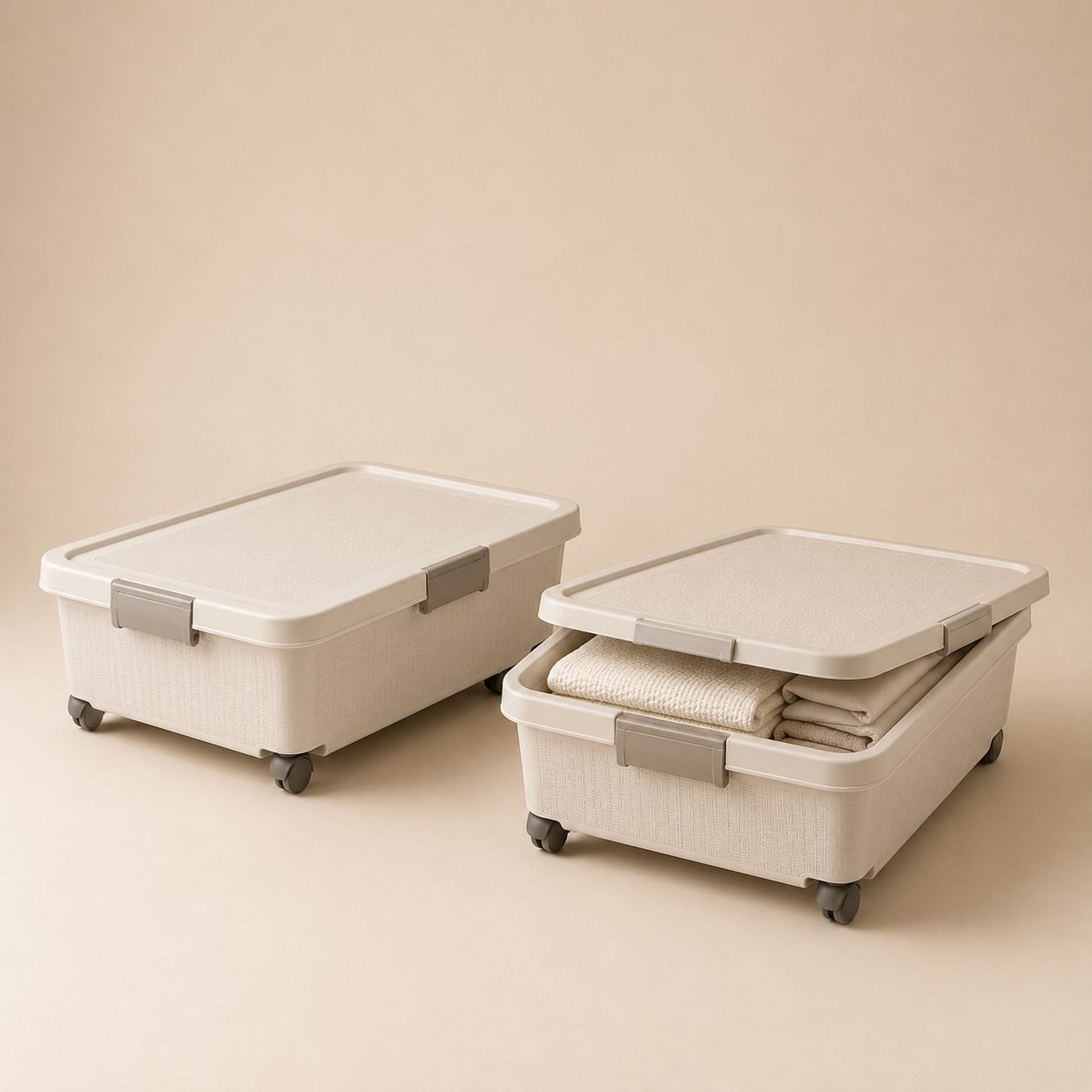 Under-Bed Rolling Storage Bins